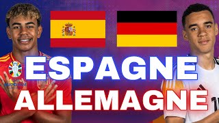 🔴🇪🇸🇩🇪 ESPAGNE  ALLEMAGNE  CHOC DES TITANS   14 DE FINALE EURO 2024 LIVE TALK [upl. by Idleman]