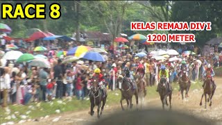 RACE 8  KELAS REMAJA DIV I  PACU KUDA PAYAKUMBUH PIALA GUBERNUR 2024 [upl. by Amarillas282]