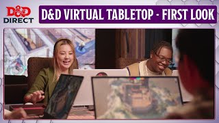 DampD Virtual Tabletop  First Look  DampD Direct [upl. by Yemaj]