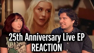 Fighters React to Christina Aguilera 25th anniversary Live EP [upl. by Harima]