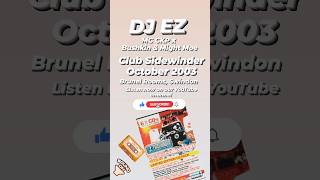 Who remembers DJ EZ at Sidewinder Listen here now essentialgaragetapepack djez mcckp ukg fyp [upl. by Mireielle299]