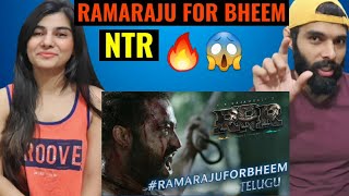 Ramaraju For Bheem  Bheem Intro  RRR 🔥Telugu  NTR Ram Charan Ajay Devgn Alia  SS Rajamouli [upl. by Atis]