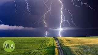 Thunderstorm Soundscape For Relaxation  Full 60 Minute Soundtrack [upl. by Lodnar]