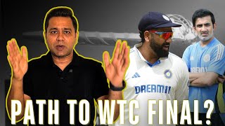 How Can India Reach WTC Final Now 🏏 AakashVani [upl. by Ermin]