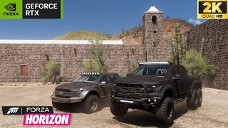 Ford Raptor 6x6 amp Deberti F150 Prerunner  OFFROAD CONVOY  Forza Horizon 5  Controller gameplay [upl. by Akenet754]