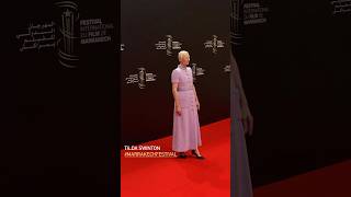 Tilda Swinton at the San Sebastian International Film Festival tildaswinton [upl. by Thera]