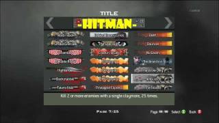 MW3 all titles and emblems and how to get them [upl. by Dinerman]