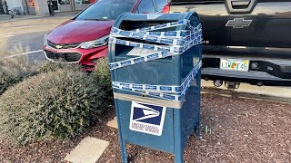 USPS bins in Hampton Roads taped up after being pried open mail stolen [upl. by Symons691]