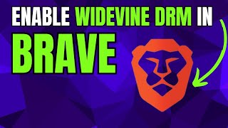 How To Enable Widevine DRM In Brave Browser 2024 [upl. by Purse607]