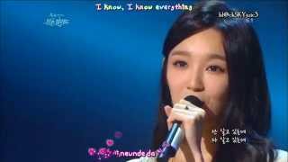 Davichi  Farewell For Myself LIVE eng sub  roman [upl. by Ellissa306]