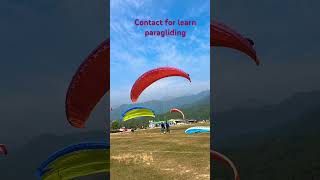 Paragliding training in nir billing viralvideo paraglidinglove shortsviral paraglidinglife [upl. by Tiernan]