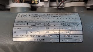 Discovering an HP 5061A Cesium Beam Frequency Standard  Part 2 [upl. by Kylen]