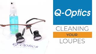 Cleaning and Storing Your QOptics Dental Loupes [upl. by Raddi]