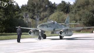 Messerschmitt Me 262  engine start  original sound [upl. by Avad575]