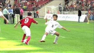 Indonesia  Tunisia  Highlights  Danone Nations Cup 2012 [upl. by Loree]