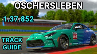 Track Guide Motorsport Arena Oschersleben Toyota GR86 iRacing [upl. by Ahsito]