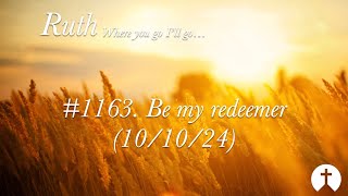 1163 Be my redeemer 101024 [upl. by Leahcimluap941]