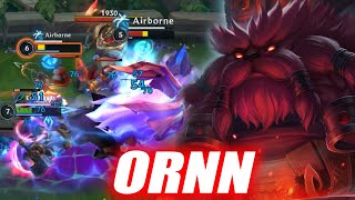 WILD RIFT ORNN SUPPORT IS ACTUALLY OP [upl. by Yelad]