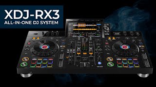 XDJRX3 2channel performance allinone DJ system Overview [upl. by Rabin]