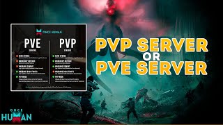 Once Human  PvP Or PvE Server At Launch Lets Decide [upl. by Laroc561]