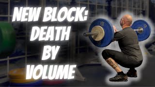 Death by Volume  Last Weeks Lifting Vlog 1182024 [upl. by Enoek]