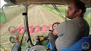 In cabina della JOHN DEERE S790i con Alessandro [upl. by Linad]