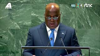 Live Discours de Félix Tshisekedi à la 79e AG de l’ONU [upl. by Philip]