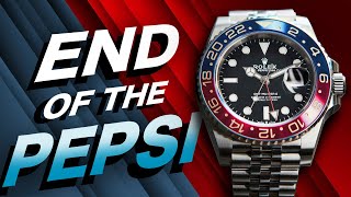 Will Rolex Discontinue The Pepsi GMT Coke Bezel Returns [upl. by Ethelyn]