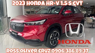 2023 Honda HRV 15 S CVT Ignite Red Metallic [upl. by Anayeek]