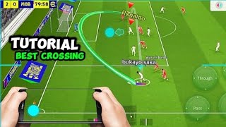 How To Cross Like a Pro 🤯💥 in efootball 25 mobile efootball [upl. by Ittap636]