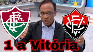 Minha nossa zé eduardo bocão vai á loucura com a Vitória do Vitória contra o Fluminense [upl. by Pail87]