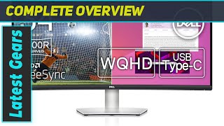 Immersive Dell S3423DWC Curved USBC Monitor Review [upl. by Atiekal]