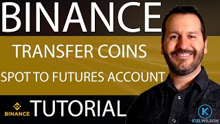 BINANCE  TRANSFERRING COINS  SPOT TO FUTURES ACCOUNT  TUTORIAL [upl. by Benedikta580]