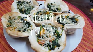 ♥ 3 comidas vegetarianas faciles ♥ [upl. by Amand]