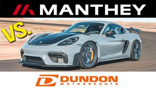 A Faster Porsche 718 GT4 RS  Manthey Performance Kit [upl. by Prendergast]