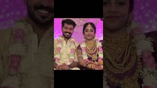 Anji ♥️Amal wedding wedding marriage tamil love bride pullothi weddingdress hindubrides [upl. by Kirrad]