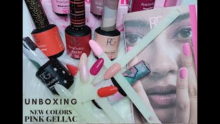 Pink Gellac Unboxing Pakketjesamp TESTEN Nieuwe Kleuren♥ Diamantnails [upl. by Nylsirk]