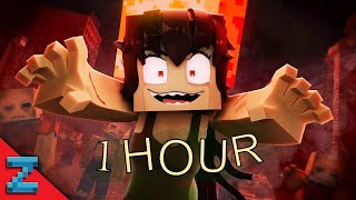 Zombie Girl 1 HOUR Minecraft Music Video Animation quotMacabre Rotting Girlquot [upl. by Dibrin54]