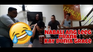 Nabali Ang Leeg Prank For Donia Grace sunday family day [upl. by Abihsat812]