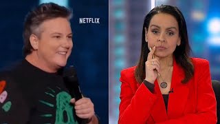 Lefties losing it Rita Panahi slams ‘miserable moaner’ Hannah Gadsby [upl. by Larine93]