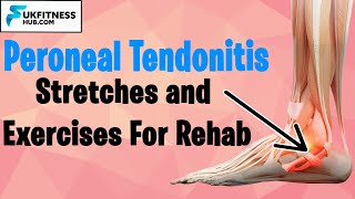 Peroneal Tendonitis  Home Stretches and Exercise Rehabilitation Plan [upl. by Alphard130]