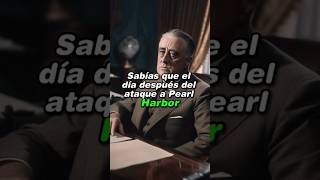 DISCURSO IMPACTANTE de Roosevelt El Día Después de Pearl Harbor InfamiaHistorica [upl. by Bramwell]