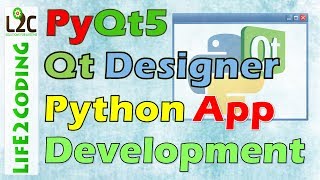 Create Python GUI Application using PyQt5 Designer with Python 363 [upl. by Ahsauqal]