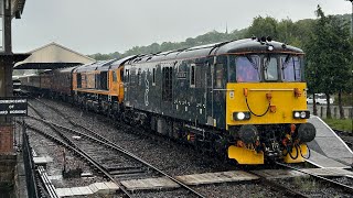 73970 amp 66309 With 37403 at Bo’ness Spring Diesel Gala 26052024 [upl. by Faustina]