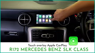 Mercedes Benz R172 SLK Class  Touch Apple CarPlay Integrated [upl. by Subocaj244]