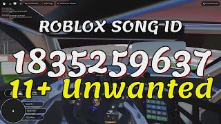 11 Unwanted Roblox Song IDsCodes [upl. by Lore268]