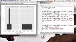 55 Further plots with qplot in ggplot2 in R [upl. by Etnoved453]