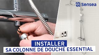 🛠 TUTO  Comment installer sa colonne de douche Essential thermostatique [upl. by Dihsar537]