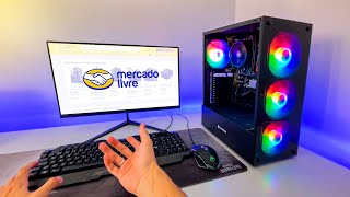 PC GAMER COMPLETO MAIS BARATO DO MERCADO LIVRE  TESTES EM JOGOS [upl. by Keefe]