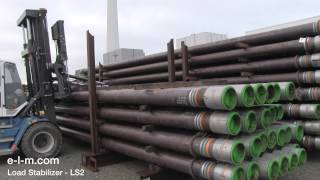 Driving with pipes Load Stabilizer Pipe handling Tube handlingELM Kragelund [upl. by Aina]